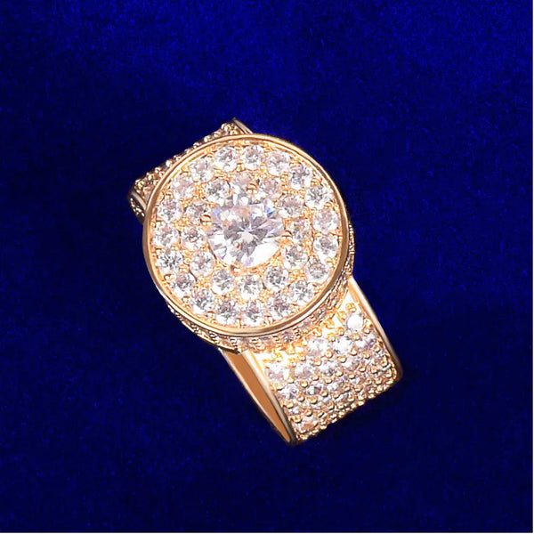 Bague Full Cubic Zircon Fashion Rock