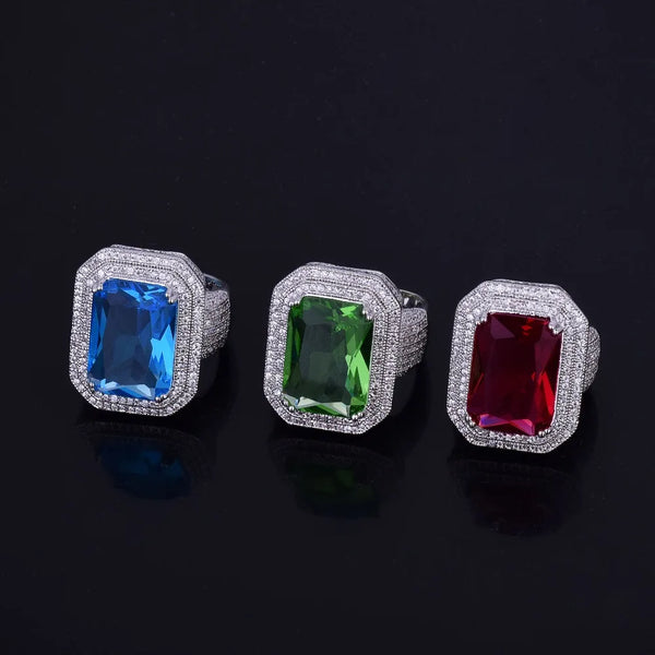 Bague pierres de Zircon cubique 2024