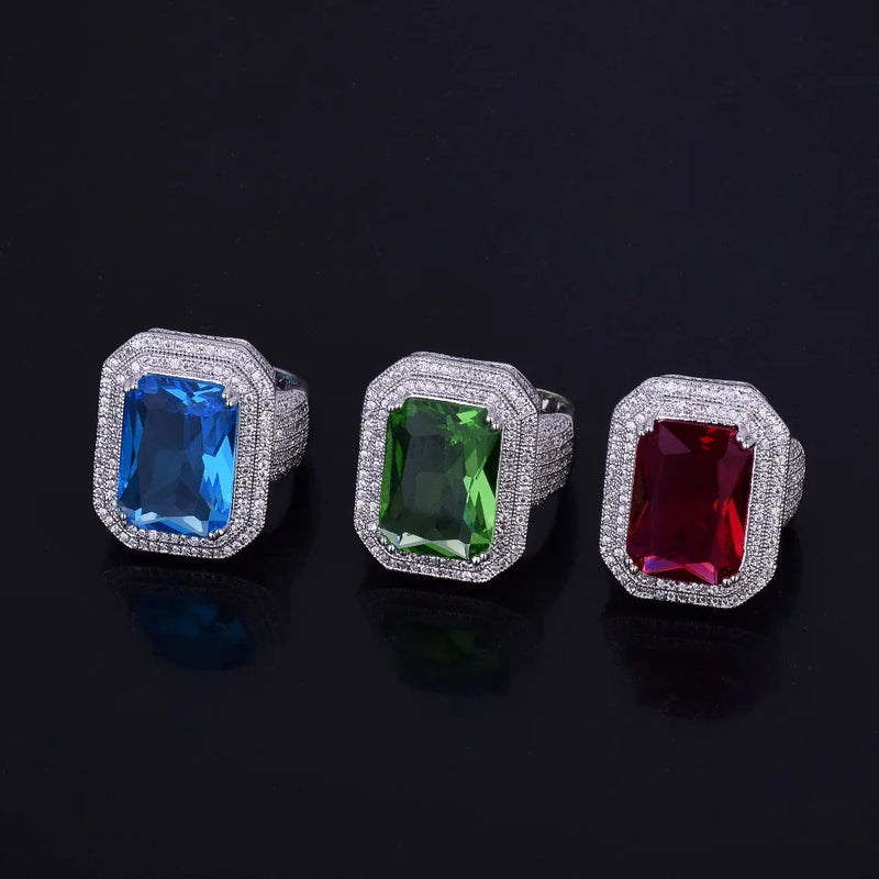 Bague pierres de Zircon cubique 2024