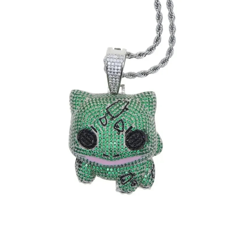 Chaine Pendentif Full Diamond Cartoon