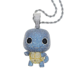 Chaine Pendentif Full Diamond Cartoon