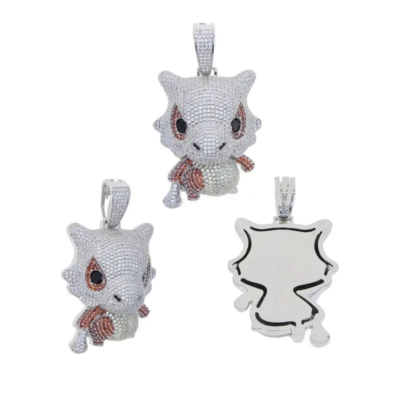 Chaine Pendentif Full Diamond Cartoon