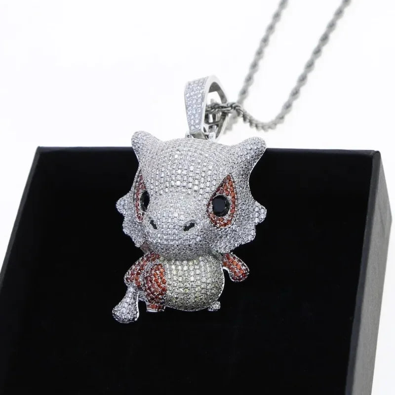 Chaine Pendentif Full Diamond Cartoon